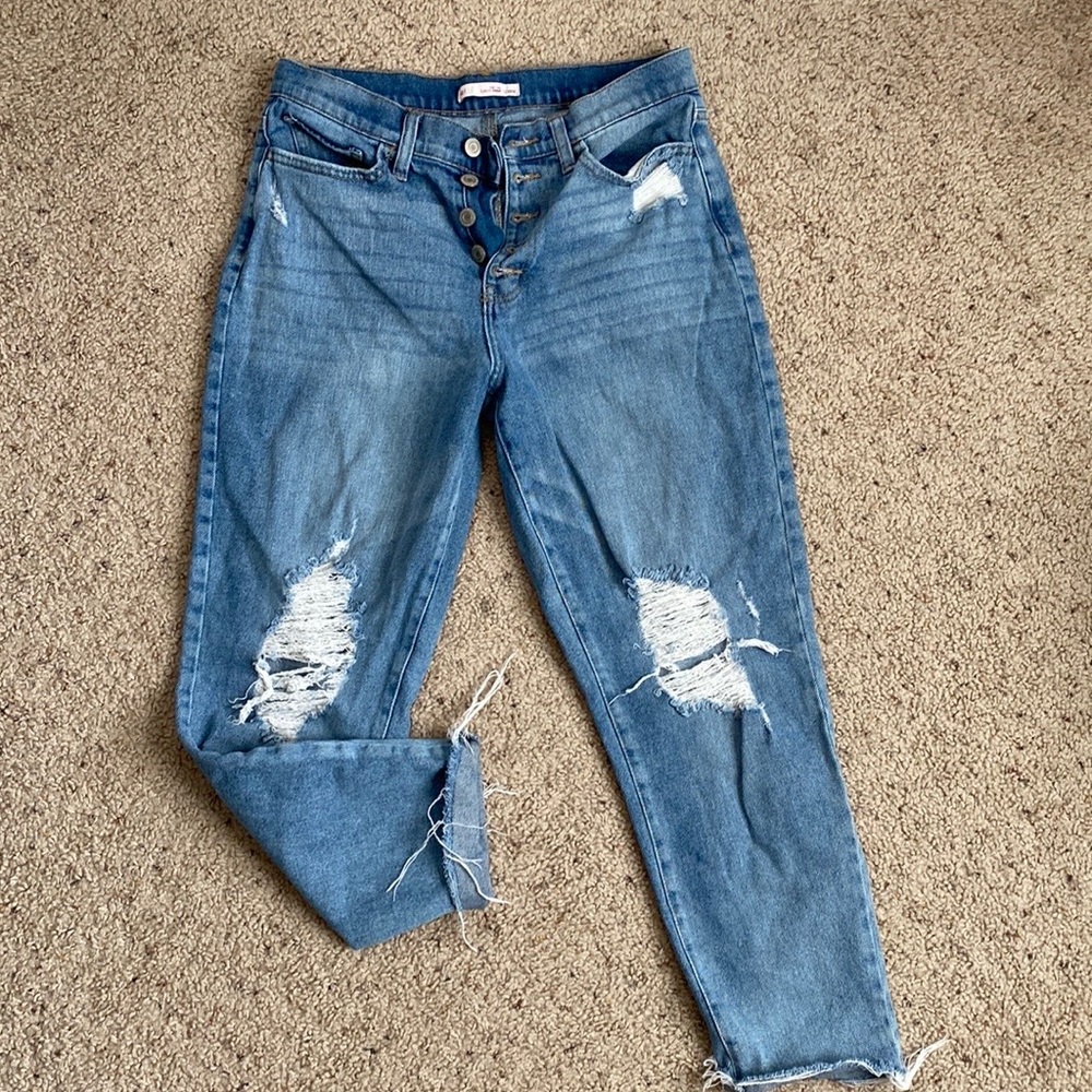High Rise Curvy Mom Jeans